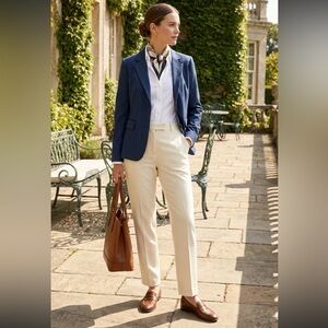 Willow Glenn by Andrew Marc Navy Blazer | Dark Academia Size 8